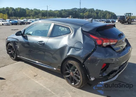 2020 Hyundai Veloster Turbo из США, поврежденный, VIN KMHTH6AB3LU021099
